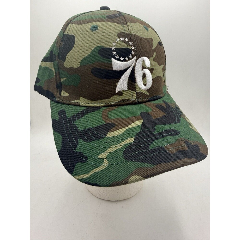 Philadelphia 76ers Toyota Camouflage Hat Cap Adjustable Camo NBA Basketball